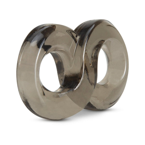 Stay Hard - Cock Ring and Ball Strap - Black