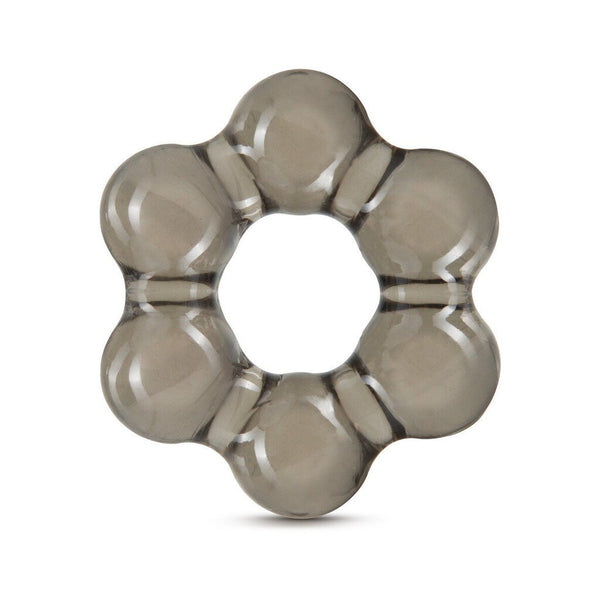 Stay Hard - Thick Bead Cock Ring - Black