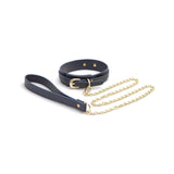 Bondage Couture Vinyl Collar and Leash