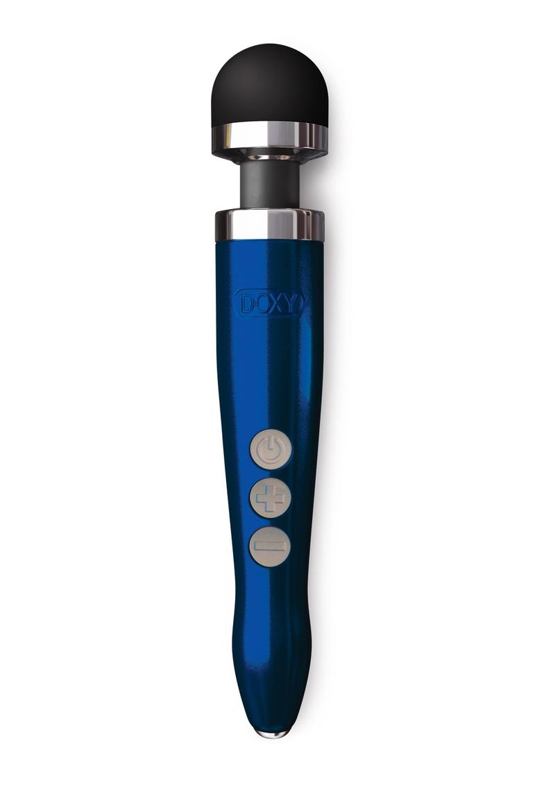 Doxy Die Cast 3R Wand Rechargeable Vibrating Body Massager - Blue – The  Love Store Online