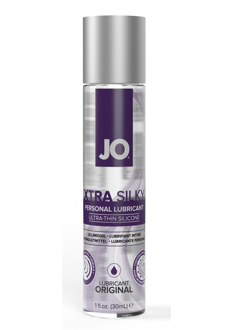 JO Xtra Silky Thin Silicone Lubricant 1oz