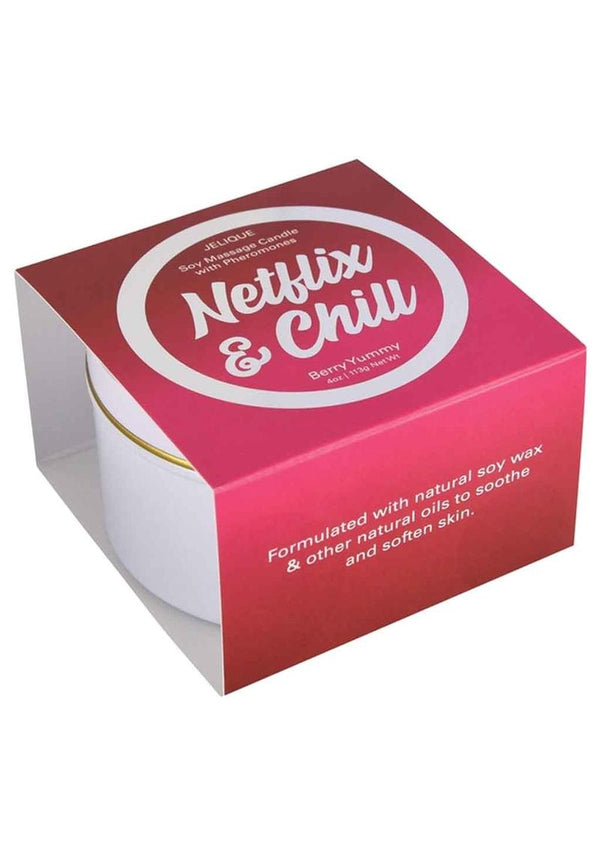 Jelique Massage Candle Pheromone Netflix & Chill Very Yummy 4oz