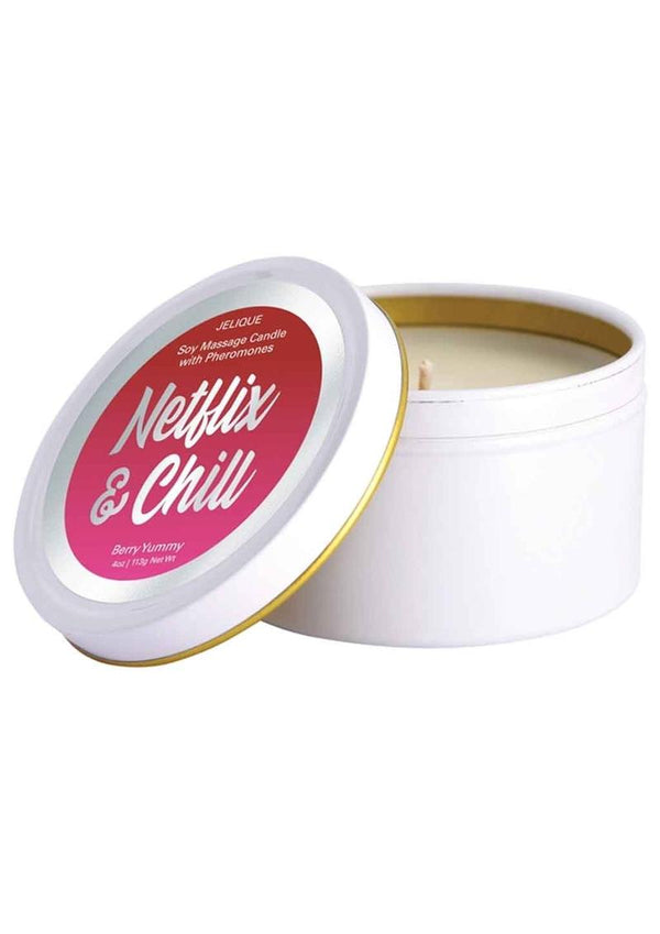 Jelique Massage Candle Pheromone Netflix & Chill Very Yummy 4oz