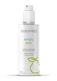 Wicked Simply Water Based Flavored Lubricant 2.3oz - Pear