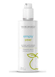 Wicked Simply Water Based Flavored Lubricant 4oz - Pear