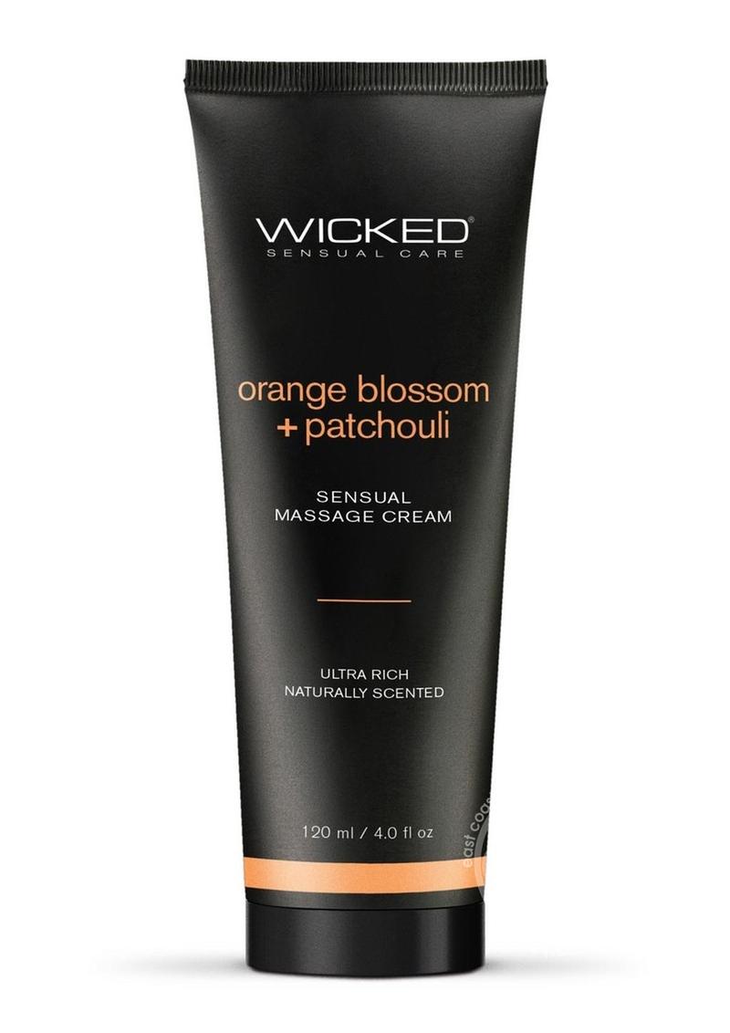 Wicked Sensual Massage Cream - Orange Blossom & Patchouli