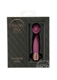 Pillow Talk Passion Rechargeable Silicone Massager - Wine/Rose Gold