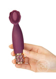 Pillow Talk Passion Rechargeable Silicone Massager - Wine/Rose Gold