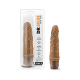 Dr. Skin - Cock Vibe 3 - 7.25 in Dildo - Mocha