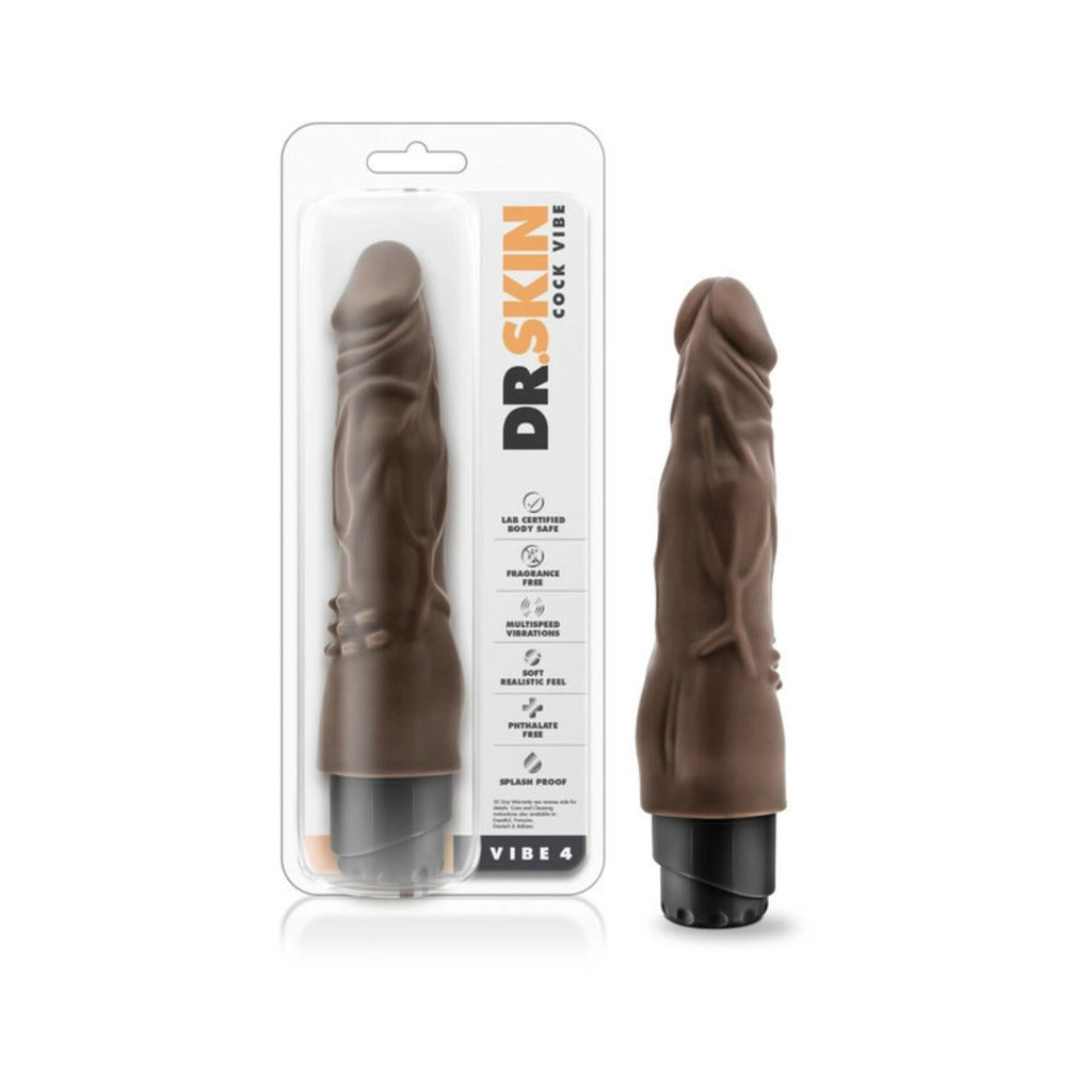 Dr. Skin - Cock Vibe 4 - 8 in Vibrating Dildo