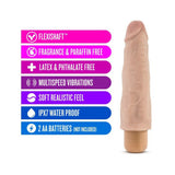 Dr. Skin - Cock Vibe 14 - 8 in Vibrating Cock - Beige