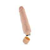 Dr. Skin - Cock Vibe 14 - 8 in Vibrating Cock - Beige