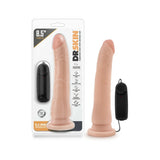 Dr. Skin - 8.5 in Vibrating Realistic Dildo with Suction Cup