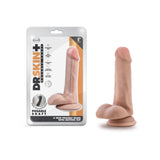 Dr. Skin Plus - 6 in Posable Dildo with Balls