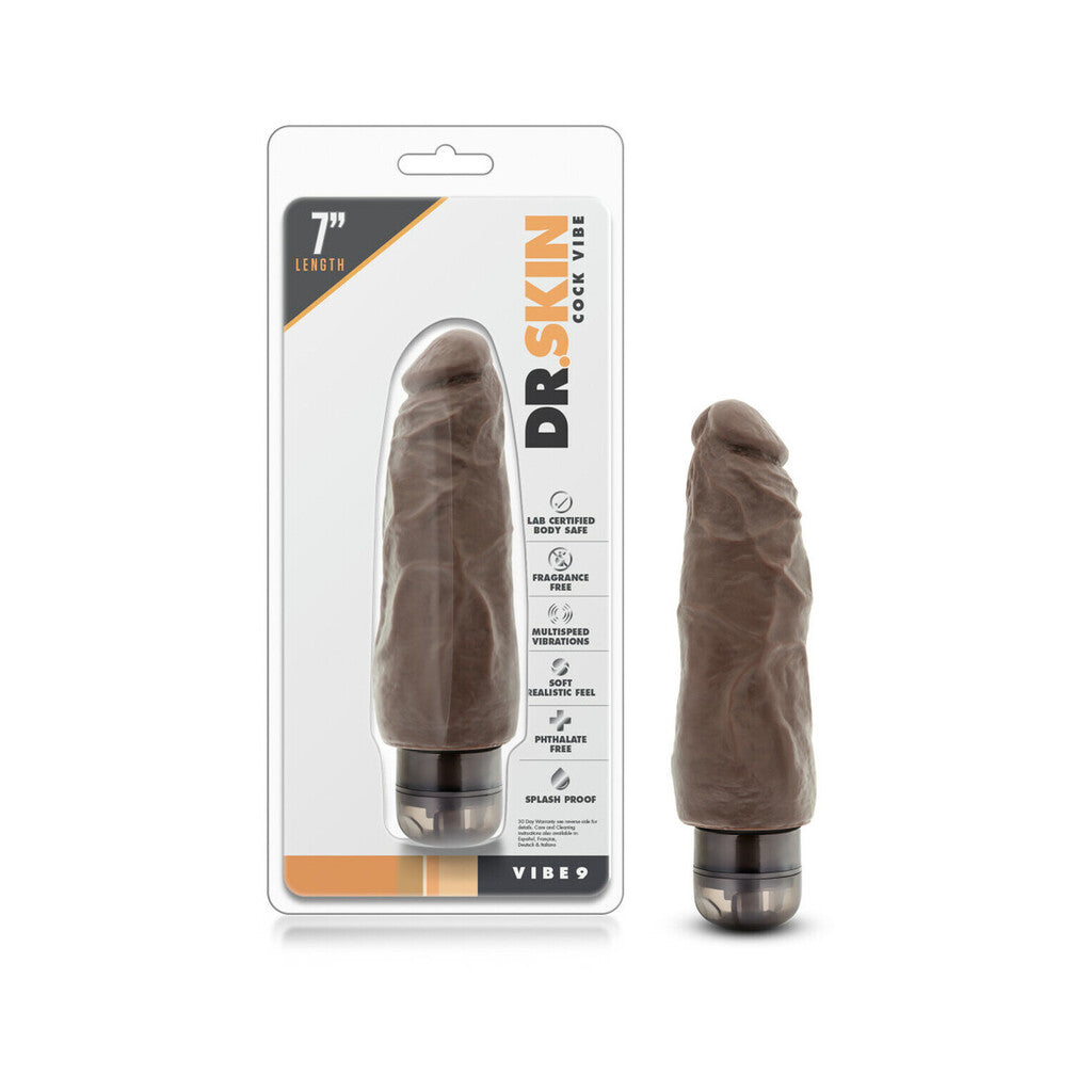 Dr. Skin - Cock Vibe 9 - 7 in Vibrating Dong