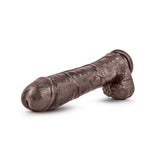 Dr. Skin - Mr. Savage - 11.5 in Dildo with Suction Cup - Chocolate