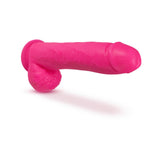 Neo Elite - 10 in Silicone Dual Density Dildo with Balls