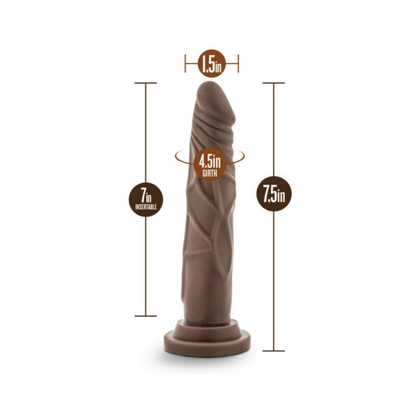 Dr. Skin Silicone - Dr. Carter - 7 in Dong with Suction Cup