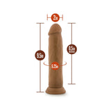 Dr. Skin - 9.5 in Dildo - Mocha