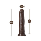 Au Naturel - Jackson - 9 in Dildo - Chocolate