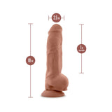 Au Naturel - Big Boy - 10 in Dildo - Mocha