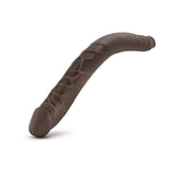 Dr. Skin - 16in Double Dildo - Chocolate