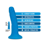 Neo Elite - 6 in Silicone Dual Density Dildo