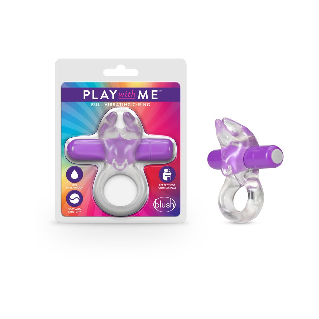 Play with Me - Bull Vibrating C-Ring The Love Store Online Play with Me - Bull Vibrating C-Ring The Love Store Online