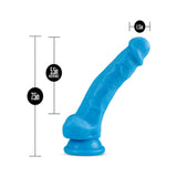 Neo - 7.5 in Dual Density Dildo with Balls