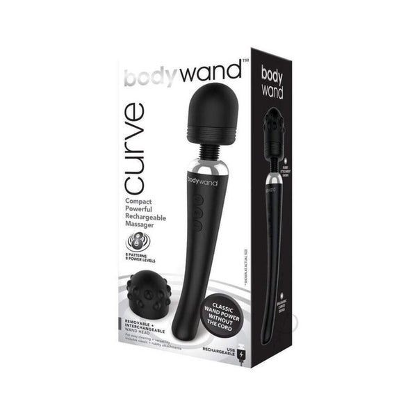 Bodywand Curve Rechargeable Silicone Wand Massager