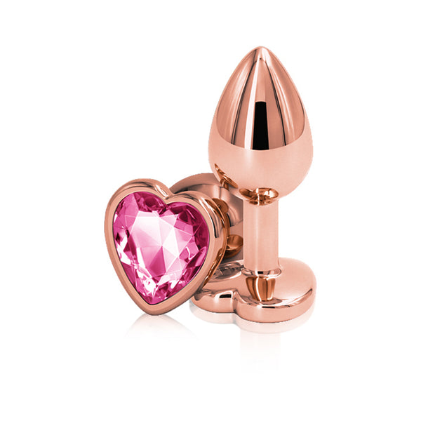 Rear Assets Rose Gold Heart Small