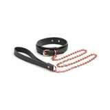 Bondage Couture Vinyl Collar and Leash