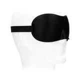 Satin Curvy Eye Mask - With Elastic Straps