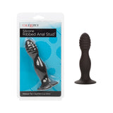 Silicone Ribbed Anal Stud