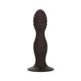 Silicone Ribbed Anal Stud