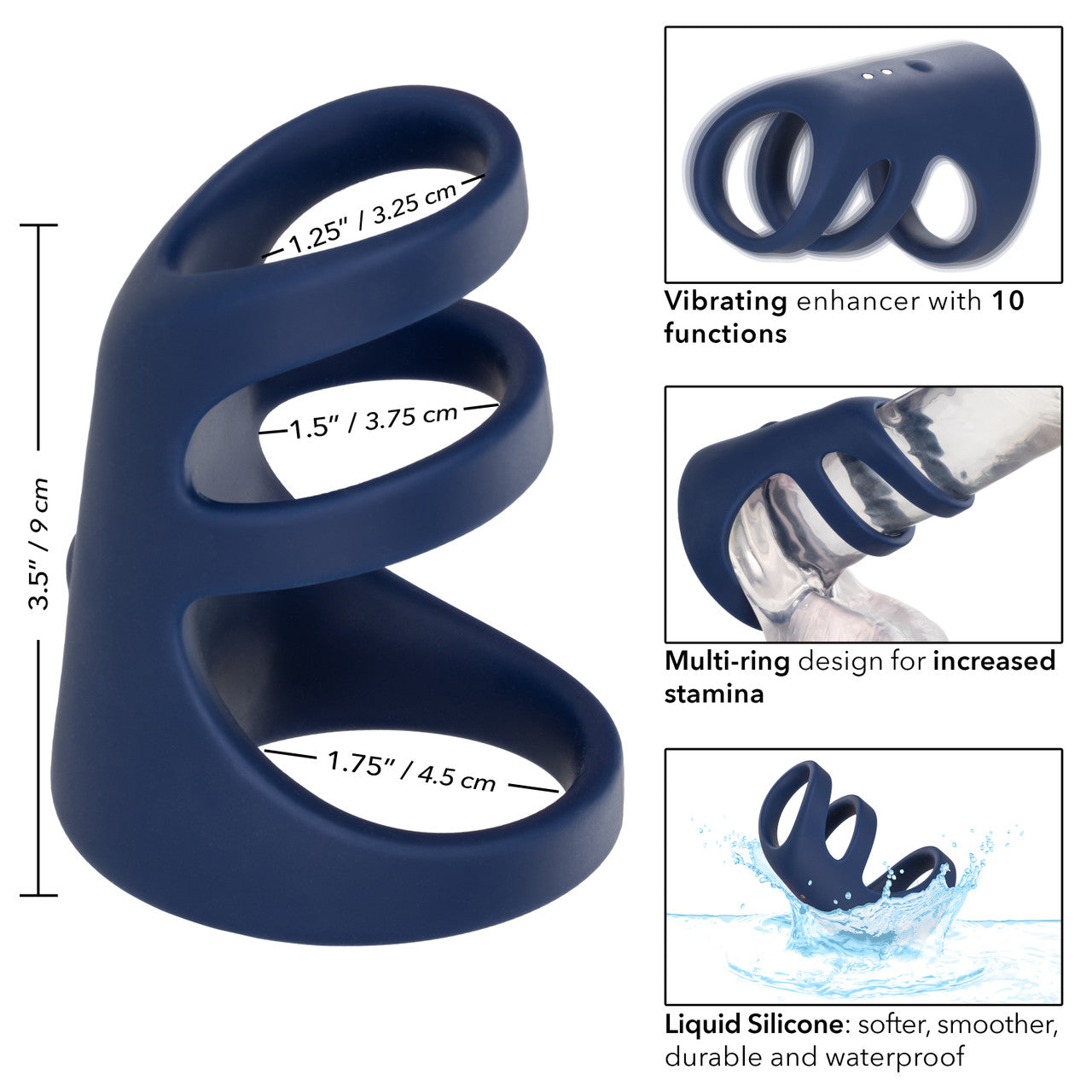 Viceroy Rechargeable Triple Cock Cage The Love Store Online Viceroy Rechargeable Triple Cock Cage The Love Store Online