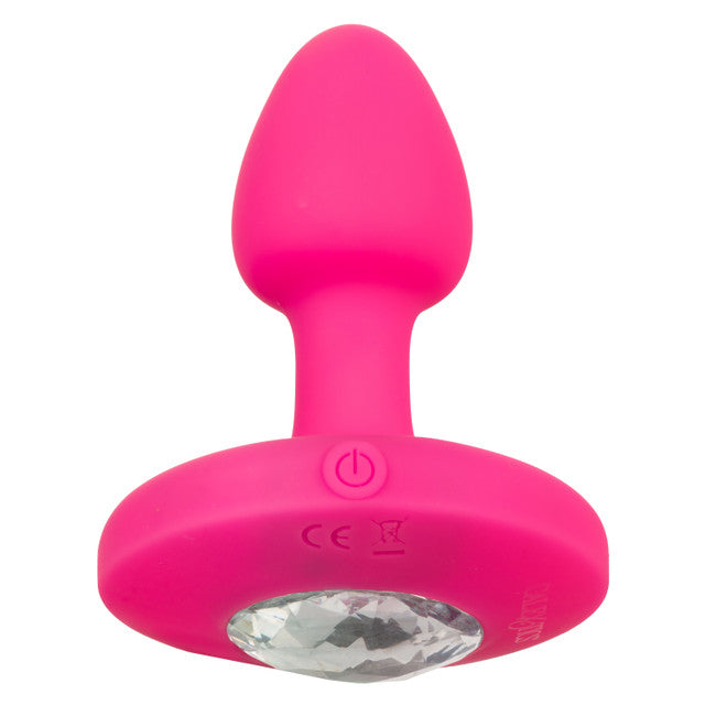 Cheeky Gems™ Small Rechargeable Vibrating Probe - Pink