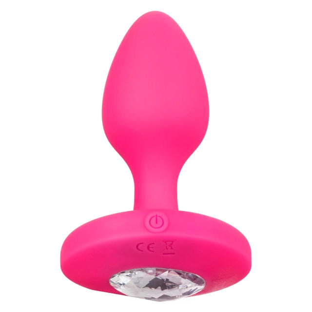 Cheeky Gems™ Medium Rechargeable Vibrating Probe - Pink