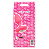 Cheeky Gems™ Medium Rechargeable Vibrating Probe - Pink