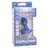 Cheeky Gems™ Small Rechargeable Vibrating Probe - Blue