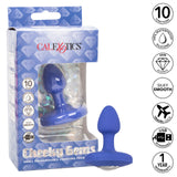 Cheeky Gems™ Small Rechargeable Vibrating Probe - Blue