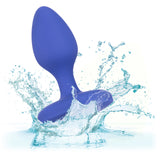 Cheeky Gems™ Medium Rechargeable Vibrating Probe - Blue