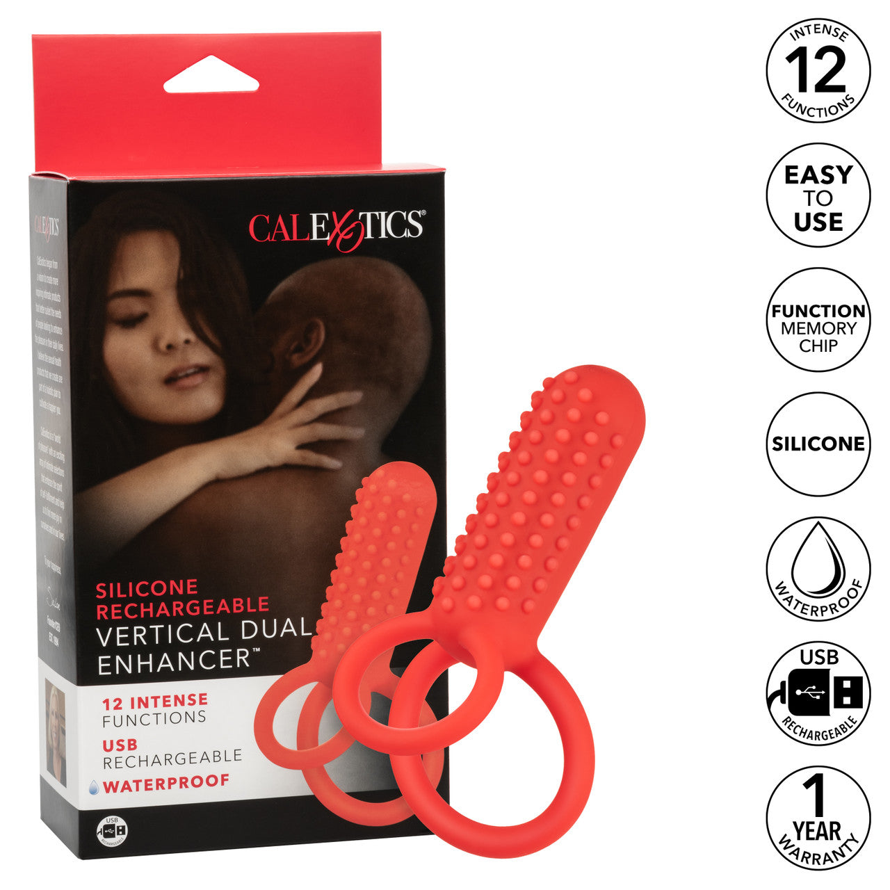 Silicone Rechargeable Vertical Dual Enhancer The Love Store Online Silicone Rechargeable Vertical Dual Enhancer The Love Store Online