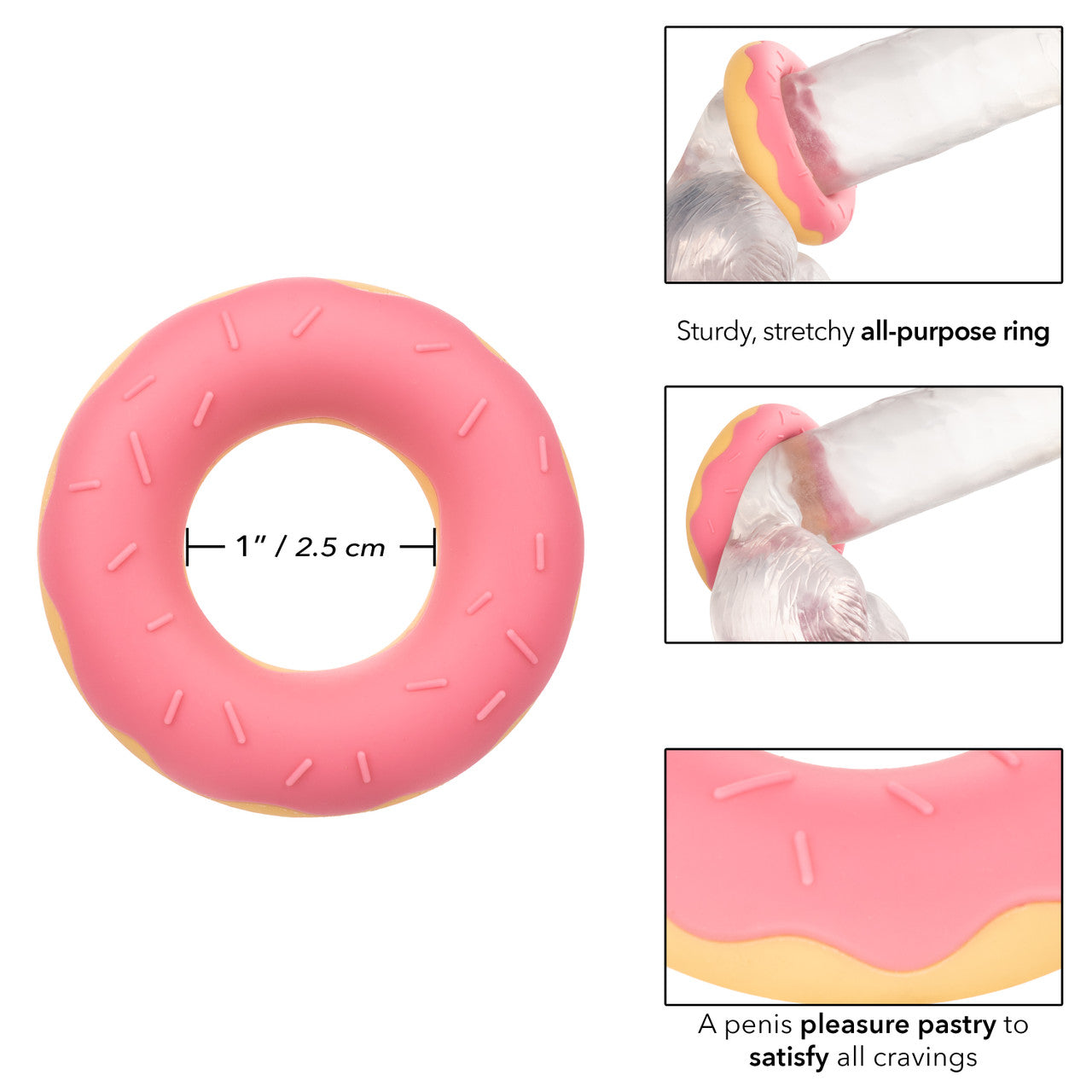 Naughty Bits Dickin' Donuts Silicone Donut Cock Ring The Love Store Online Naughty Bits Dickin' Donuts Silicone Donut Cock Ring The Love Store Online