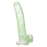 Naughty Bits® I Leaf Dick™ Glow-In-The-Dark Weed Leaf Dildo