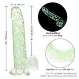 Naughty Bits® I Leaf Dick™ Glow-In-The-Dark Weed Leaf Dildo