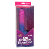 Naughty Bits® Ombré Hombre® XL Vibrating Dildo