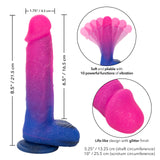 Naughty Bits® Ombré Hombre® XL Vibrating Dildo