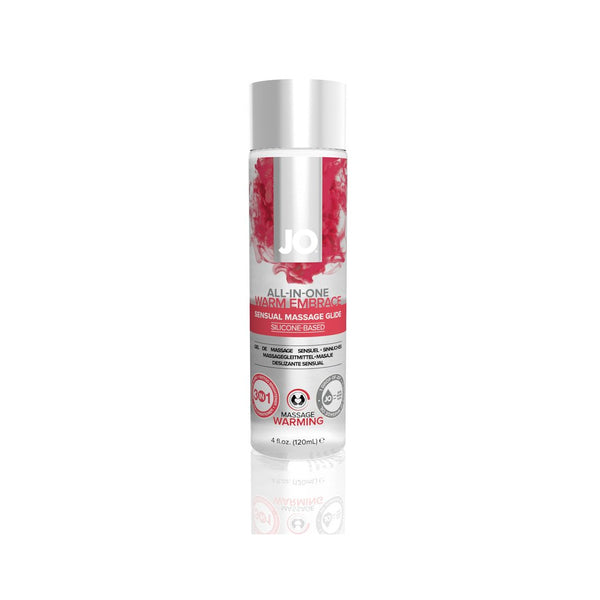 JO All-in-One Warming Silicone Massage Glide - 4oz