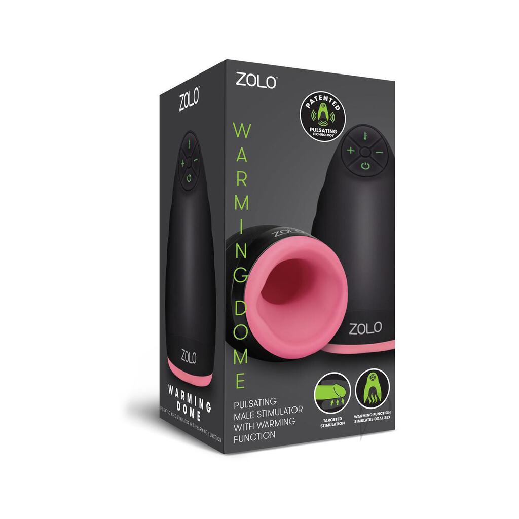 Zolo Warming Dome Rechargeable Vibrating Masturbator - Pink/Black The Love Store Online Zolo Warming Dome Rechargeable Vibrating Masturbator - Pink/Black The Love Store Online
